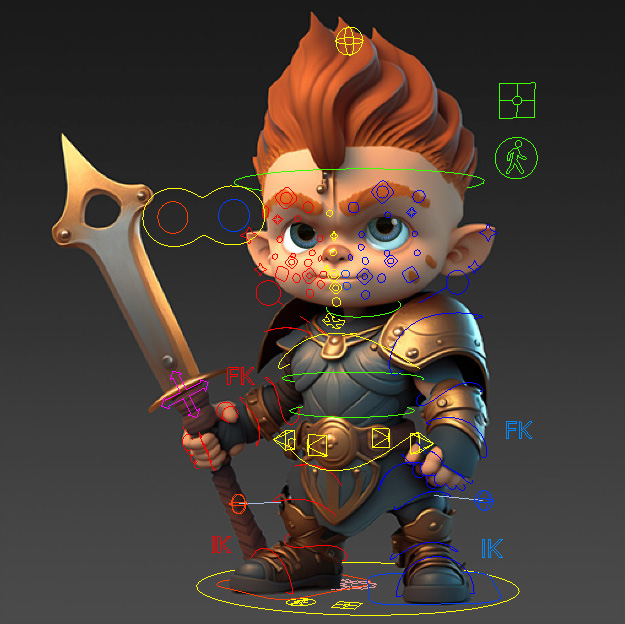 3ds max smartanim animation rig toolkit